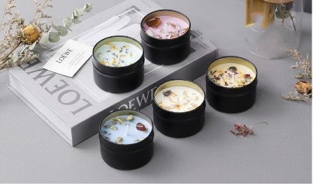 Bougies parfumées en cristal