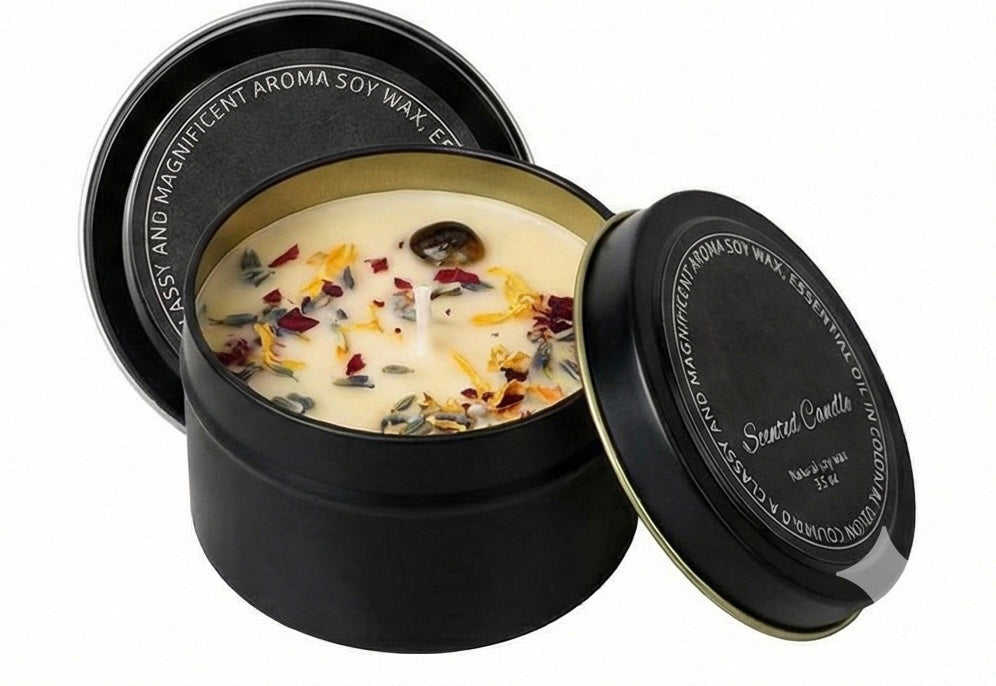 Bougies parfumées en cristal