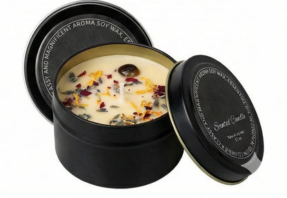 Bougies parfumées en cristal