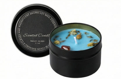 Bougies parfumées en cristal