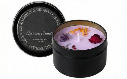 Bougies parfumées en cristal