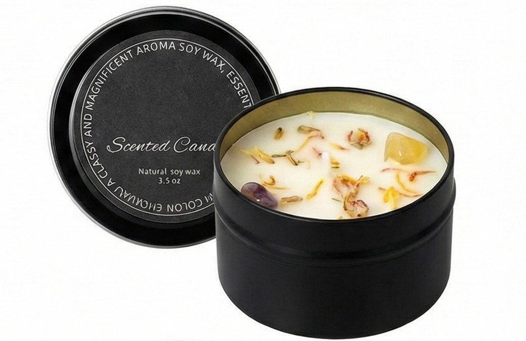 Bougies parfumées en cristal