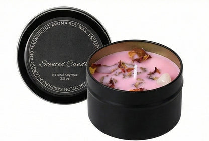 Bougies parfumées en cristal